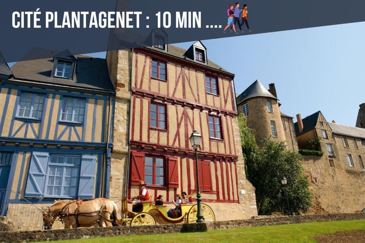 Sweet Nina Jazz Appartement Pour 5 Voyageurs, Situe A La Place De La Republique, Avec Parking Et Lit Queen Size Le Mans Exteriör bild